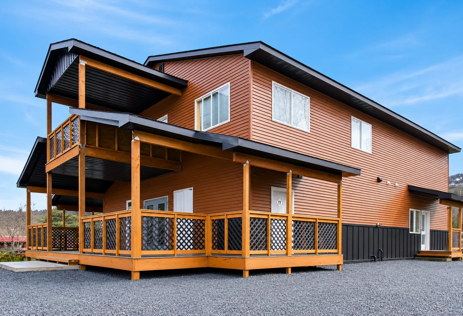 The Riptide building in Seward where Resurrection Spa is located